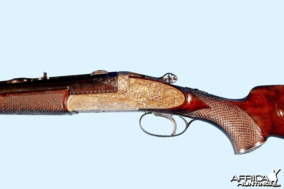 Joseph Winkler Custom .375 &amp; 30.06 Double Rifle