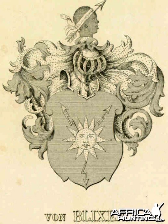 Baron Bror von Blixen-Finecke Coat of Arms