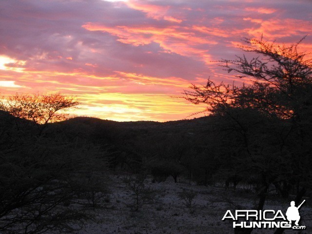 Sunset Namibia