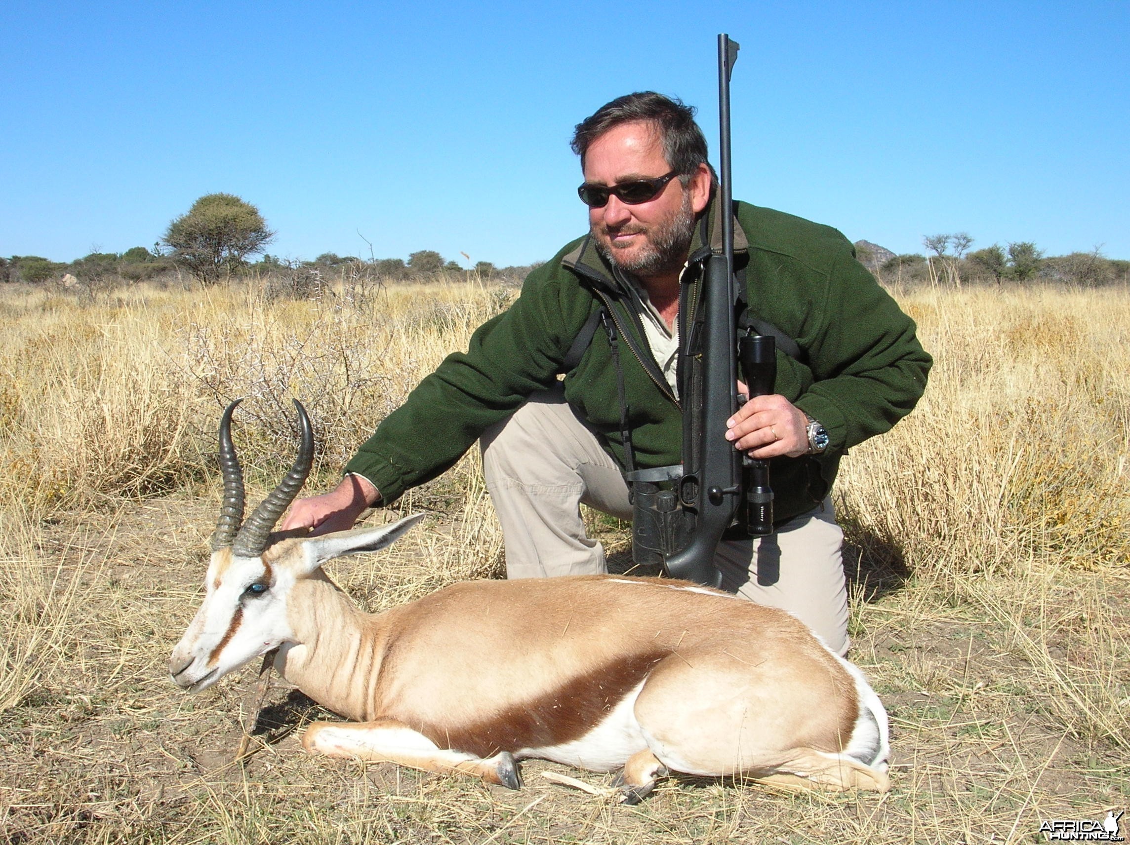 Hunting Springbok in Namibia