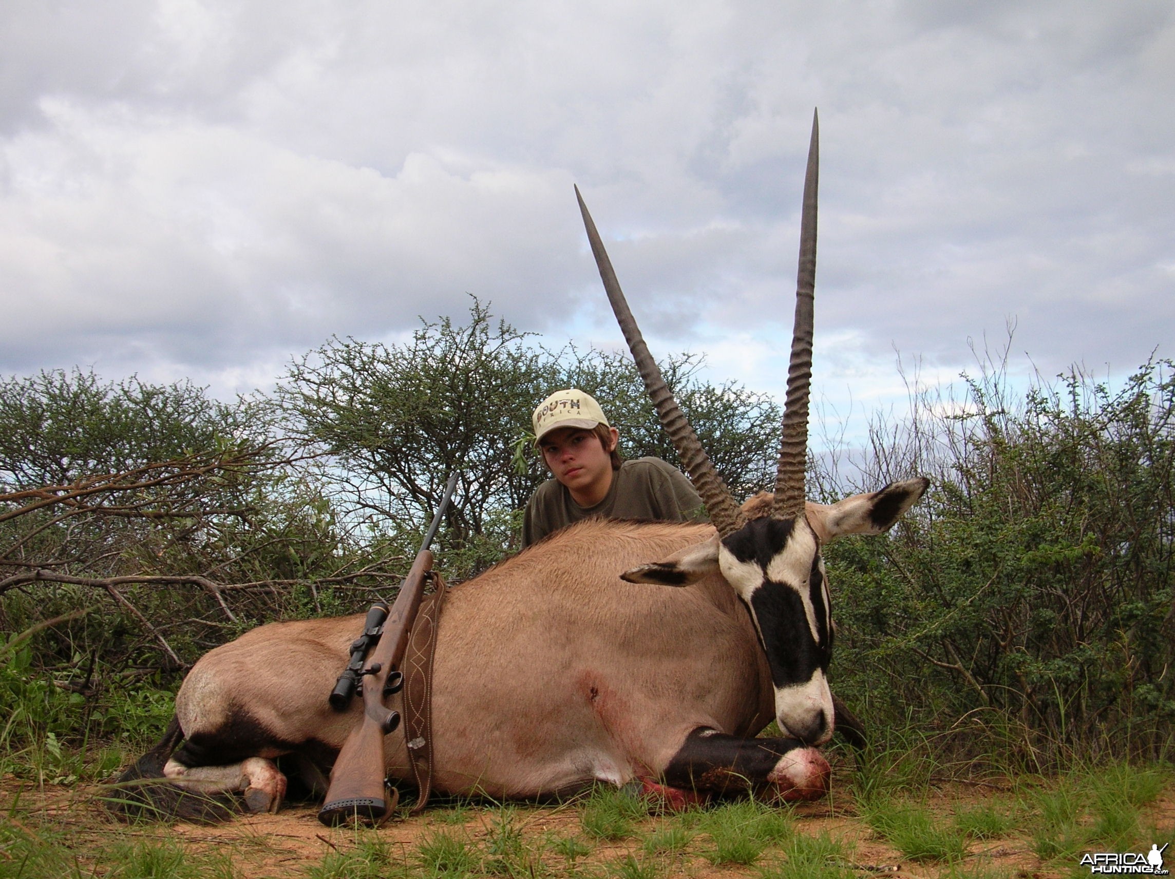 Hunting Gemsbok in Namibia