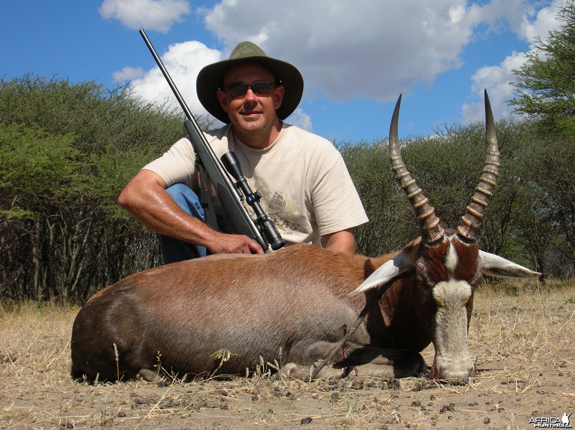 Hunting Blesbok in Namibia