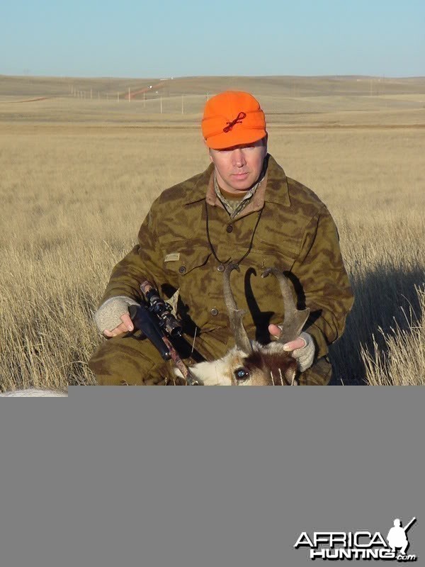 My first Pronghorn with TC contenders using 14&quot; barrel 7x30 waters car