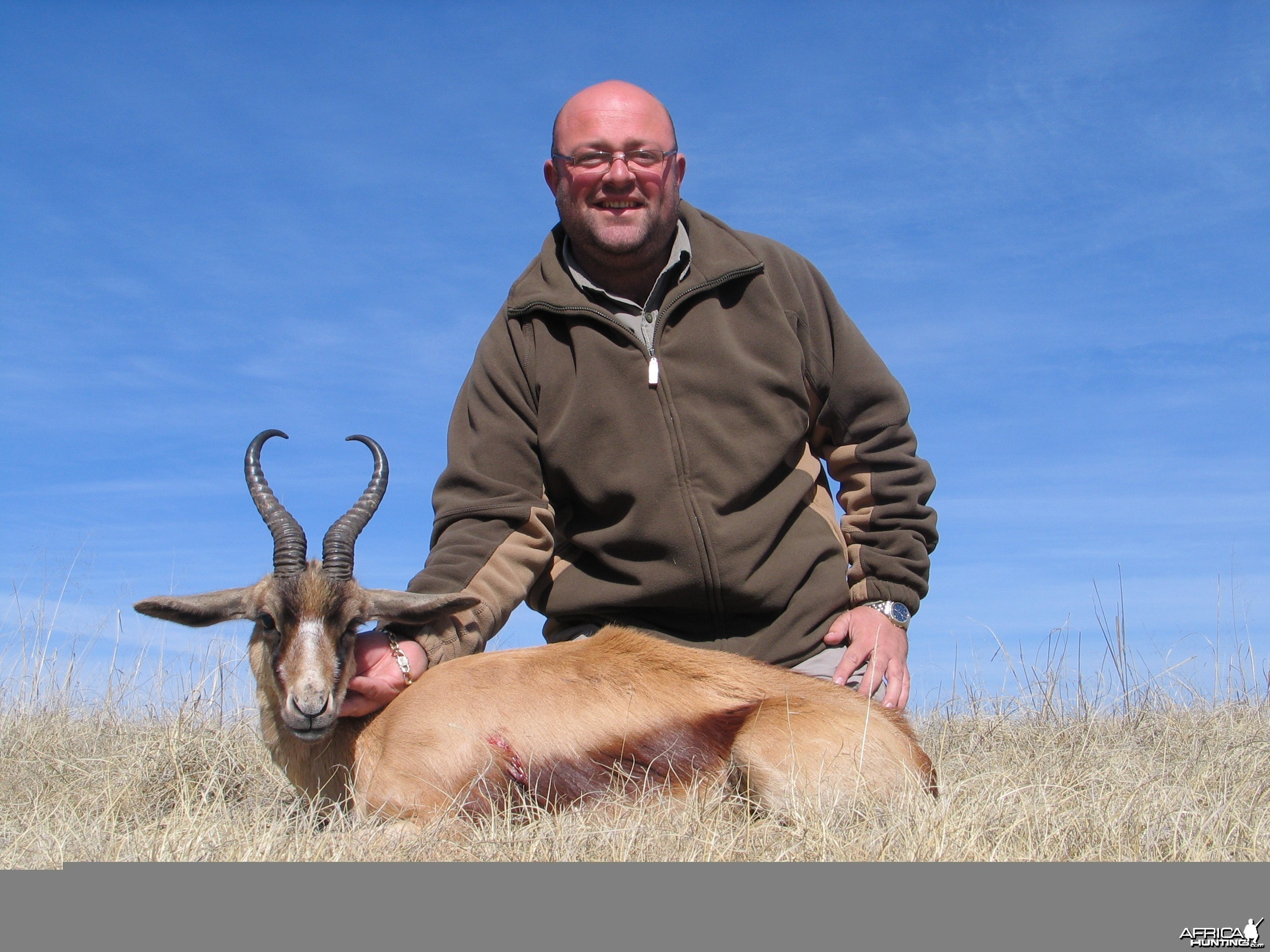 Copper Springbuck, Hunting with Clients