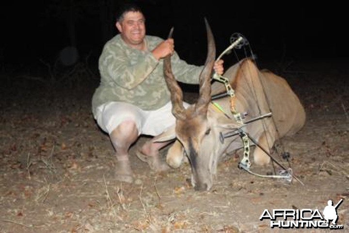 Bowhunting Eland