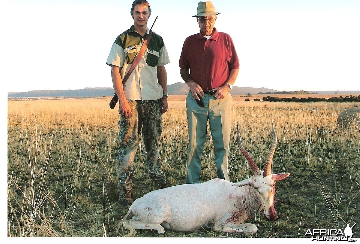 White Blesbuck hunt