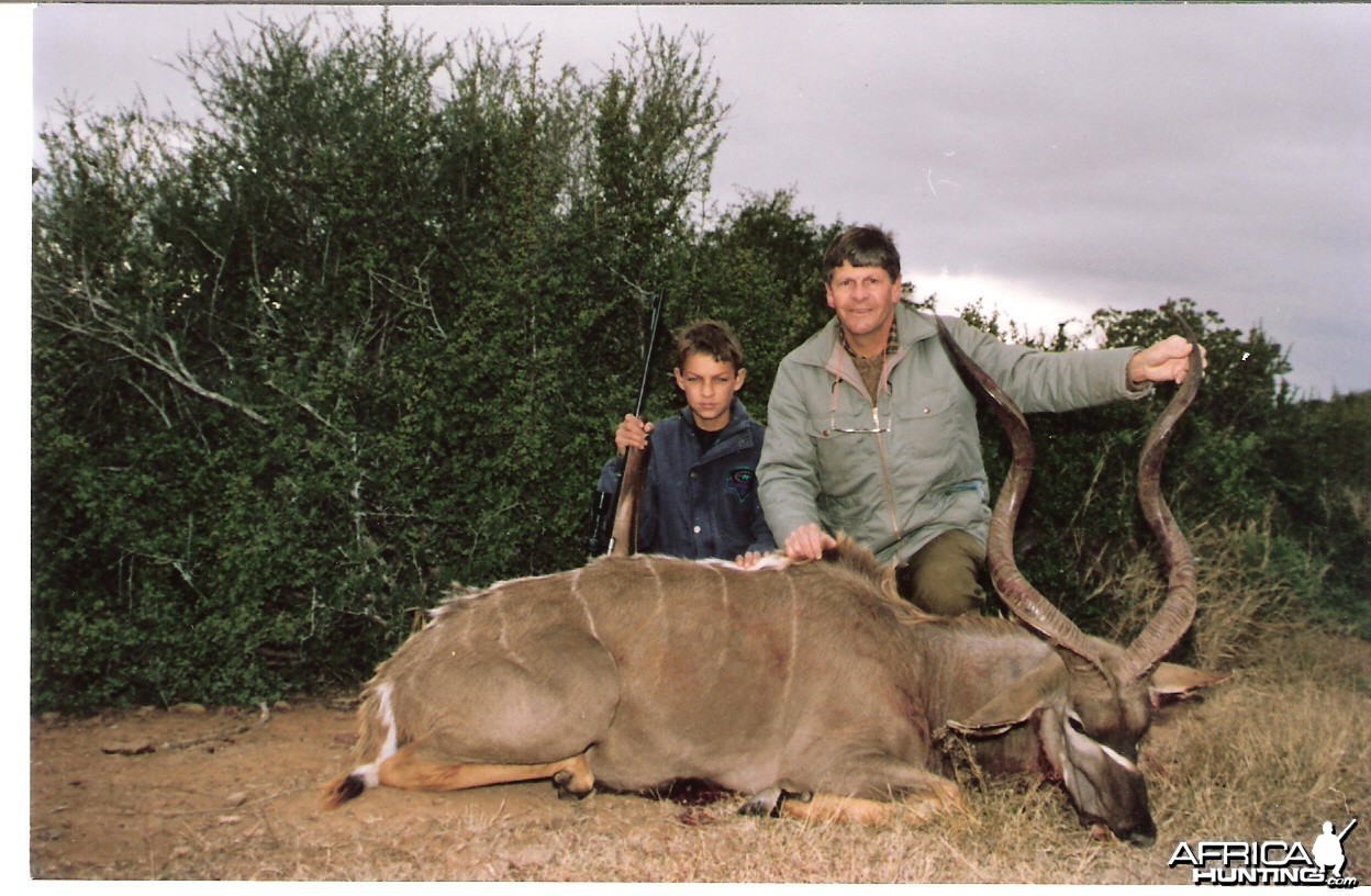 My First Kudu. At the time I was 12 years old!