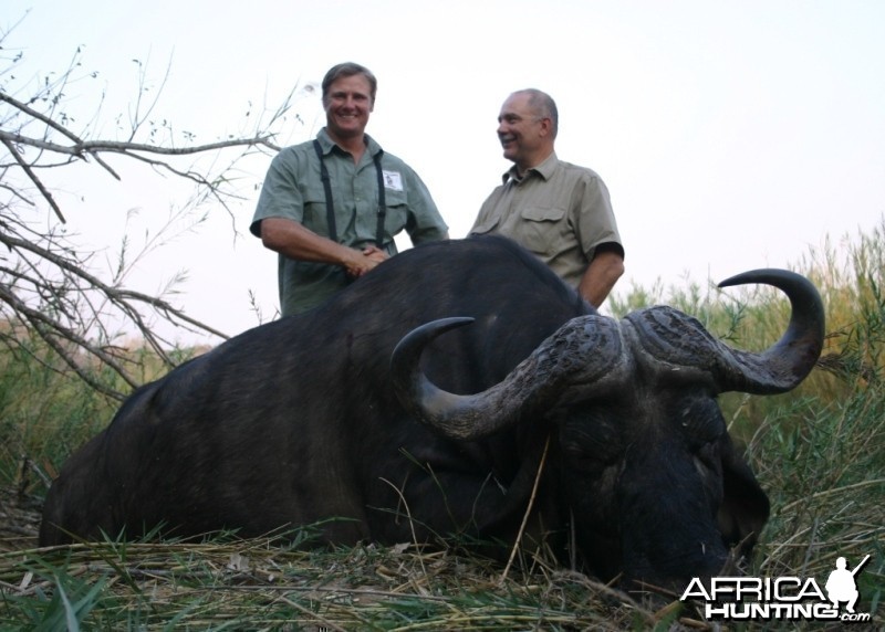 I do not know who was happier about finding the dead buffalo