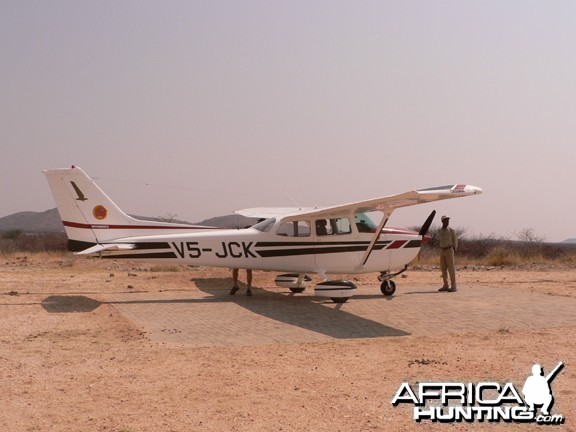 Plane on Runway