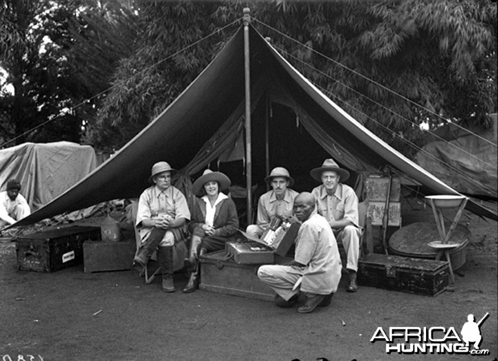 Johnson, Osa &amp; Martin, industrialist and Dryden George