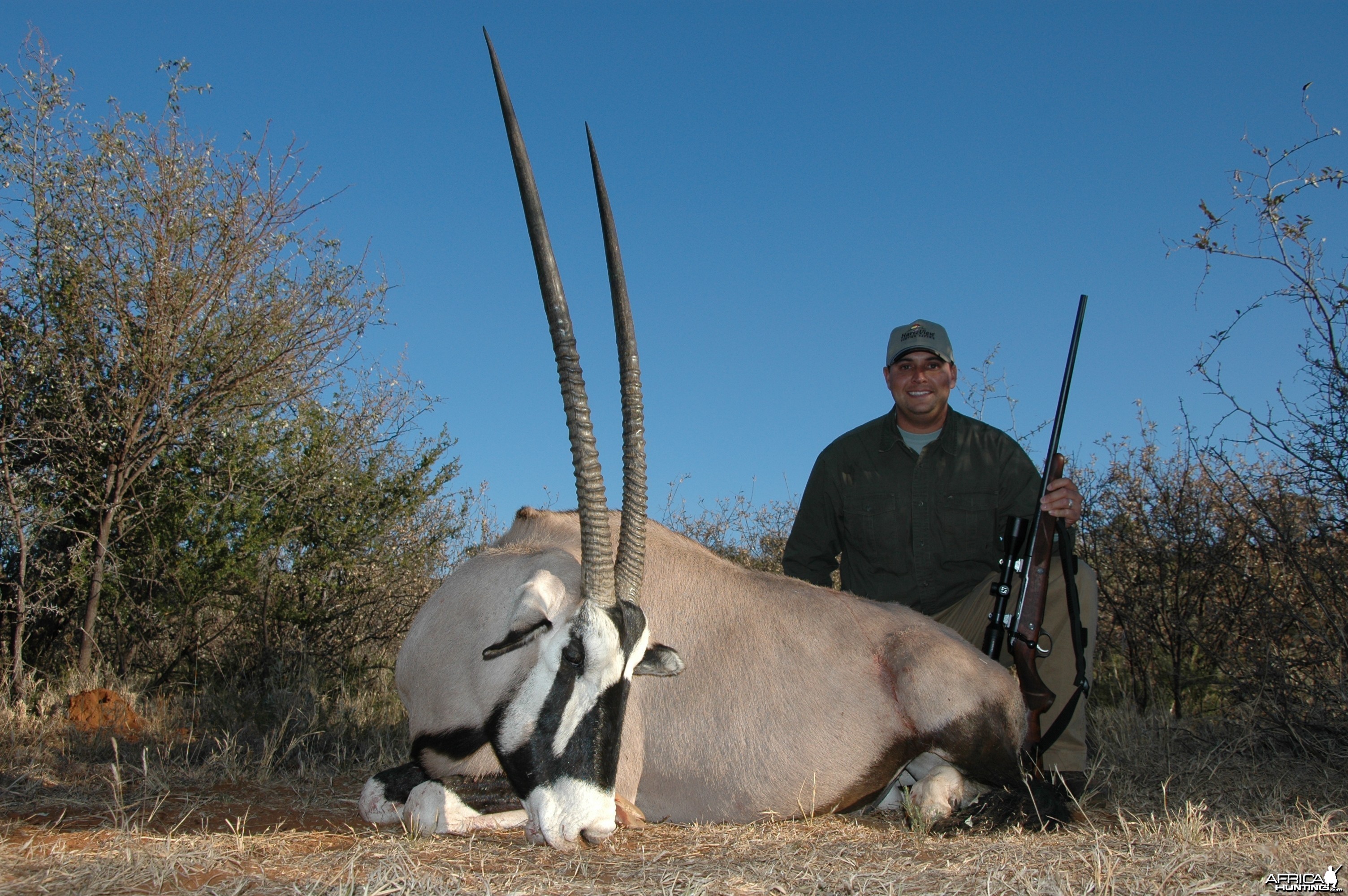 Gemsbok hunted with Hartzview Hunting Safaris