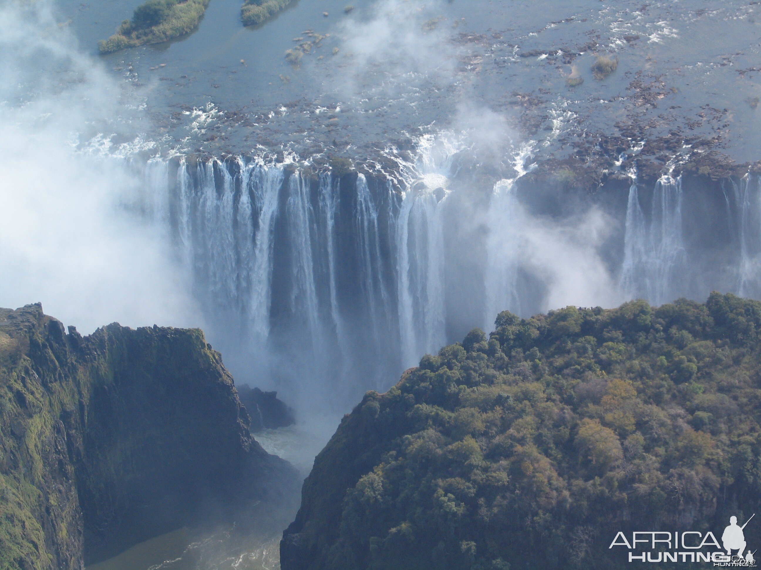 Victoria falls 2009 (Helicopter view)