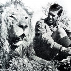 Ricardo Medem with the Rowland Ward No. 12 Lion-northern Transvaal, South Africa