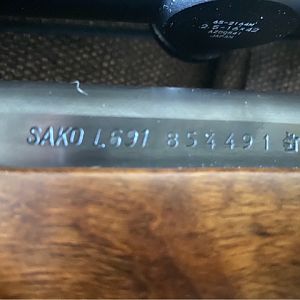 Sako L691 300 Weatherby Rifle
