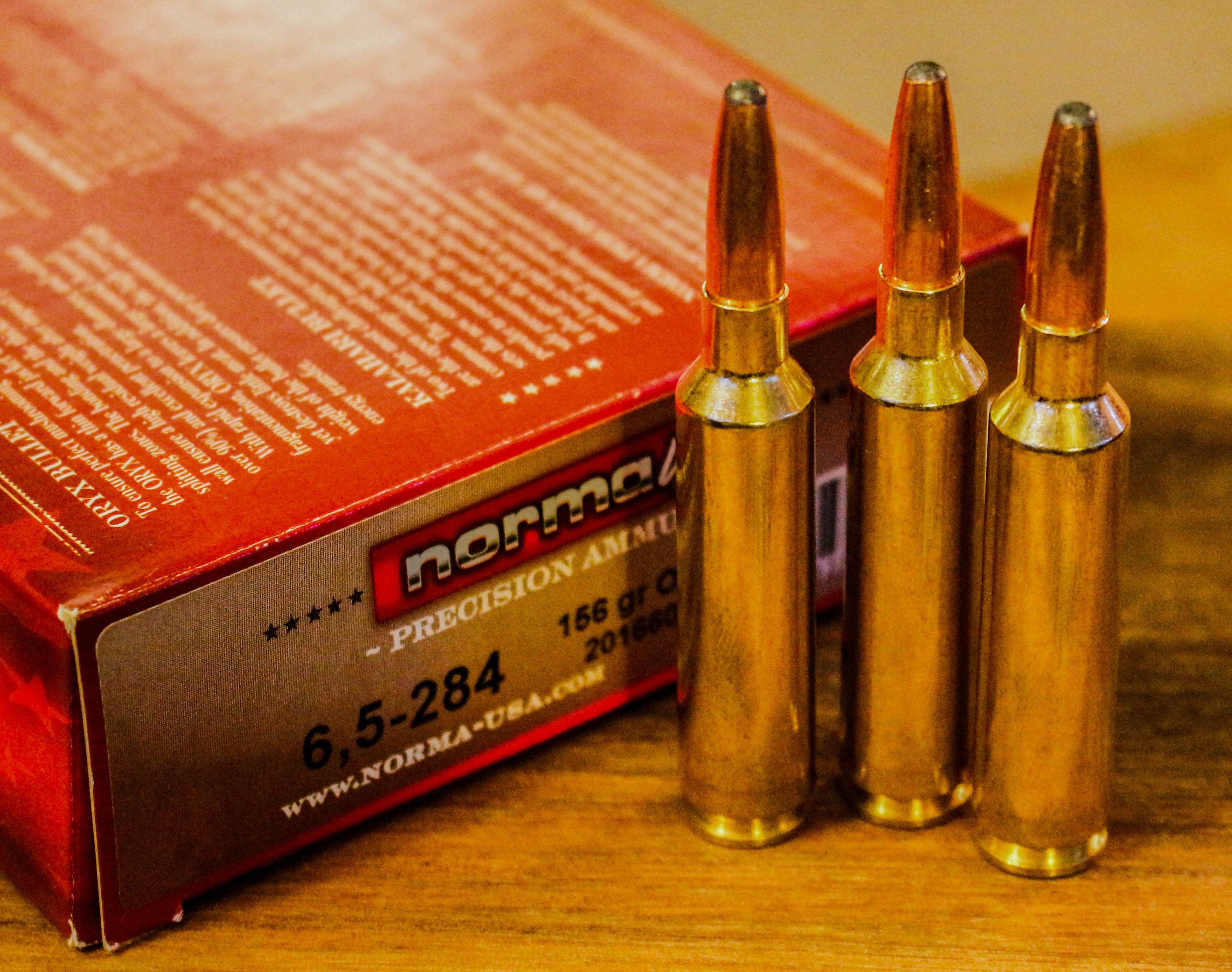 The American PH line includes the 6.5-284 Norma, with the 156-grain Oryx bu...