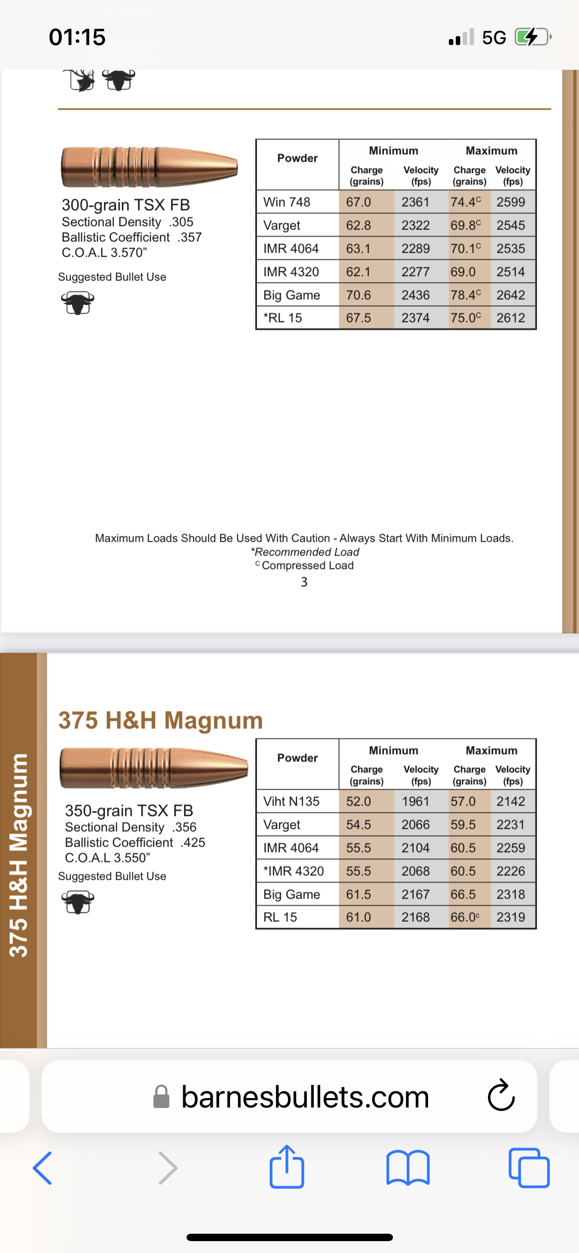 375 Ruger vs 375 H&H | Page 6 | AfricaHunting.com