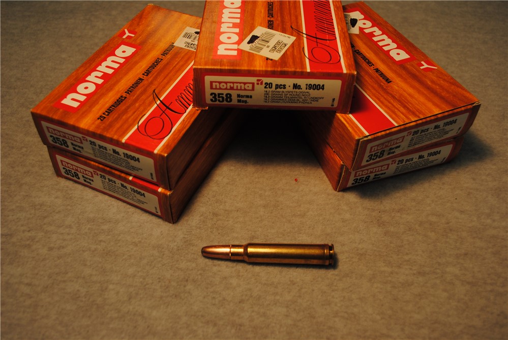 Wanted Norma New Old Stock .358 Norma Magnum Ammunition