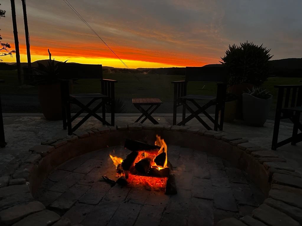 AFRICAN SUNSET AT THE FIREPIT.jpg