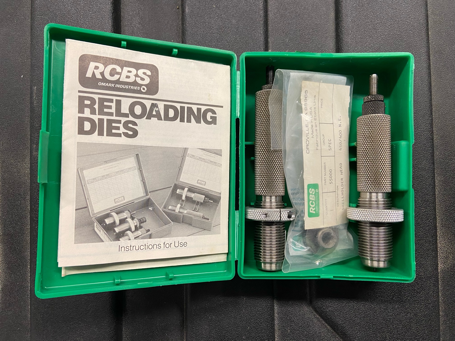 Rcbs 450 400 3 1 4 Reloading Dies