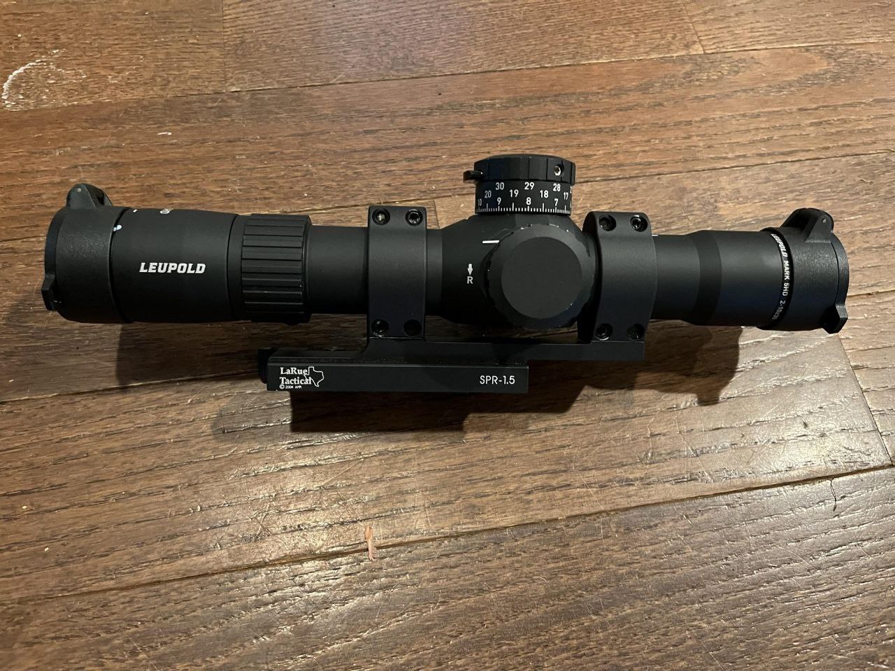 Leupold Mark 5HD 2-10 Illuminated TMR with LaRue Tactical SPR-1.5 Mount ...