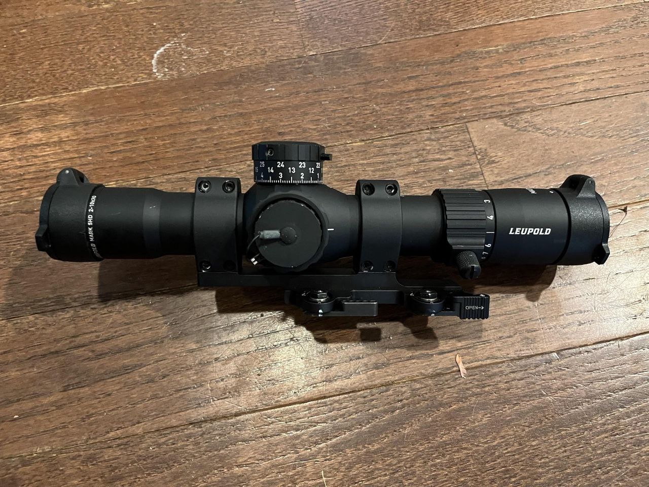 Leupold Mark 5HD 2-10 Illuminated TMR with LaRue Tactical SPR-1.5 Mount ...