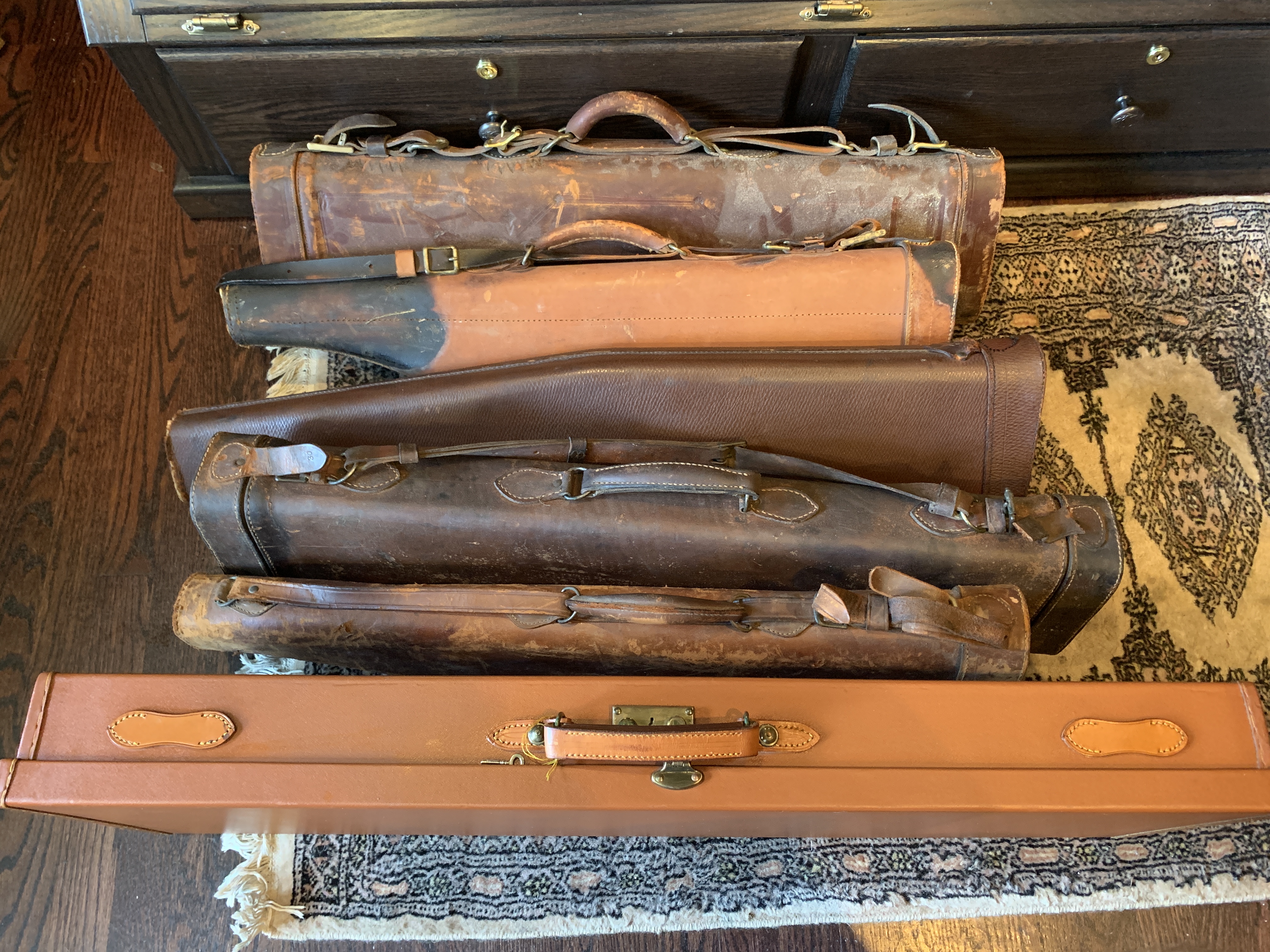 Leather Rifle Case (Dakota Collection)
