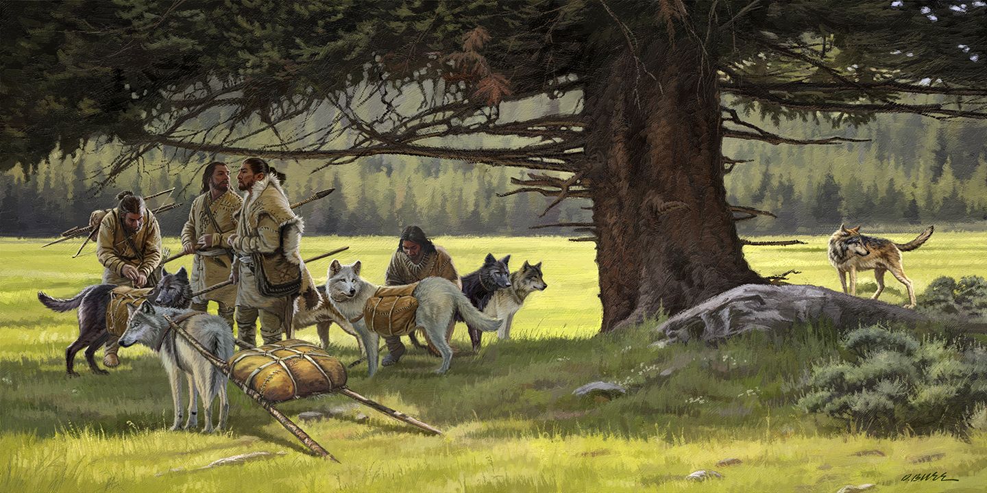 Native hunters and dogs.jpg