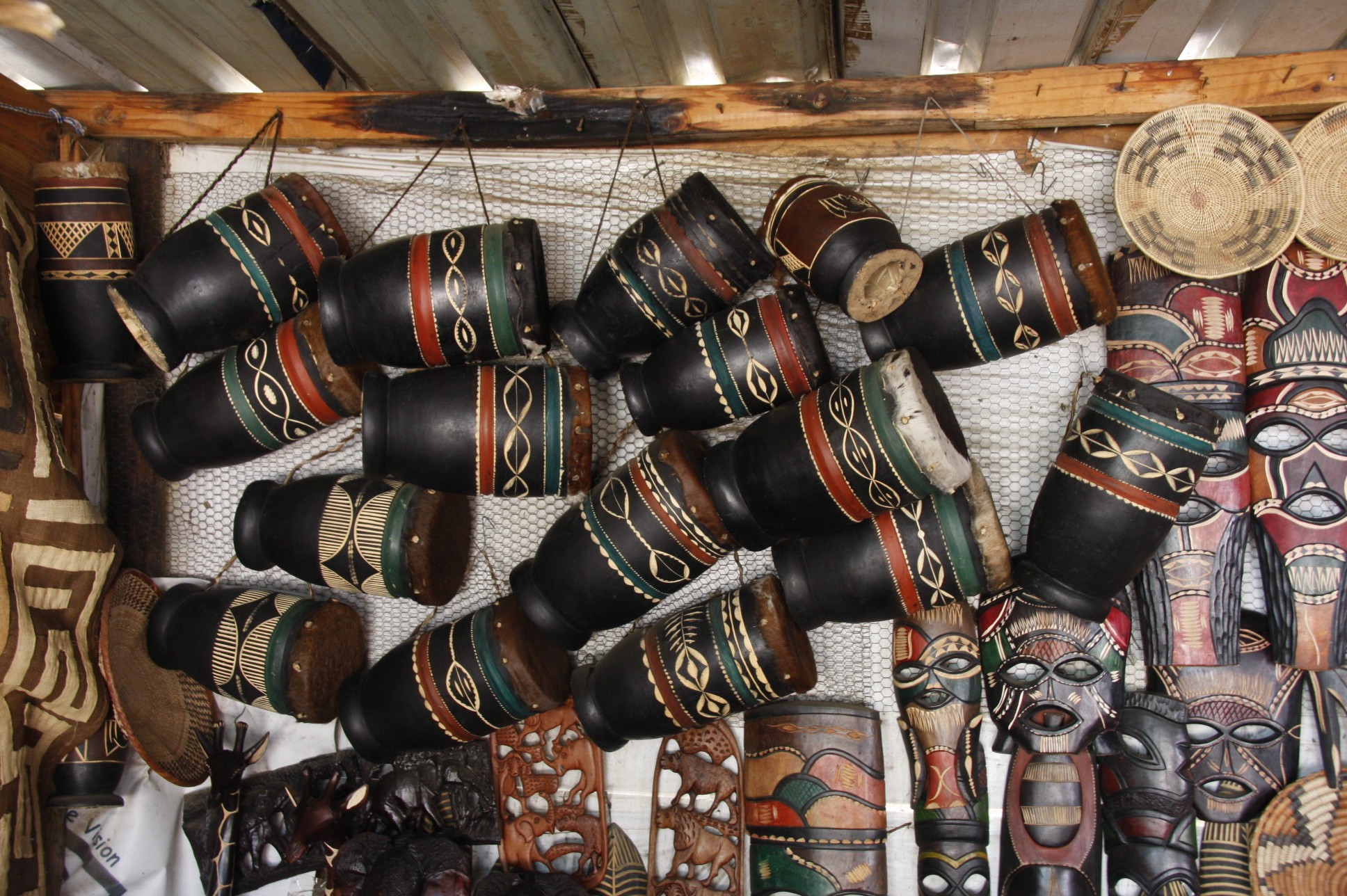 Jaw Dropping Craft From Okahandja Mbangura Woodcarvers Craft Market ...