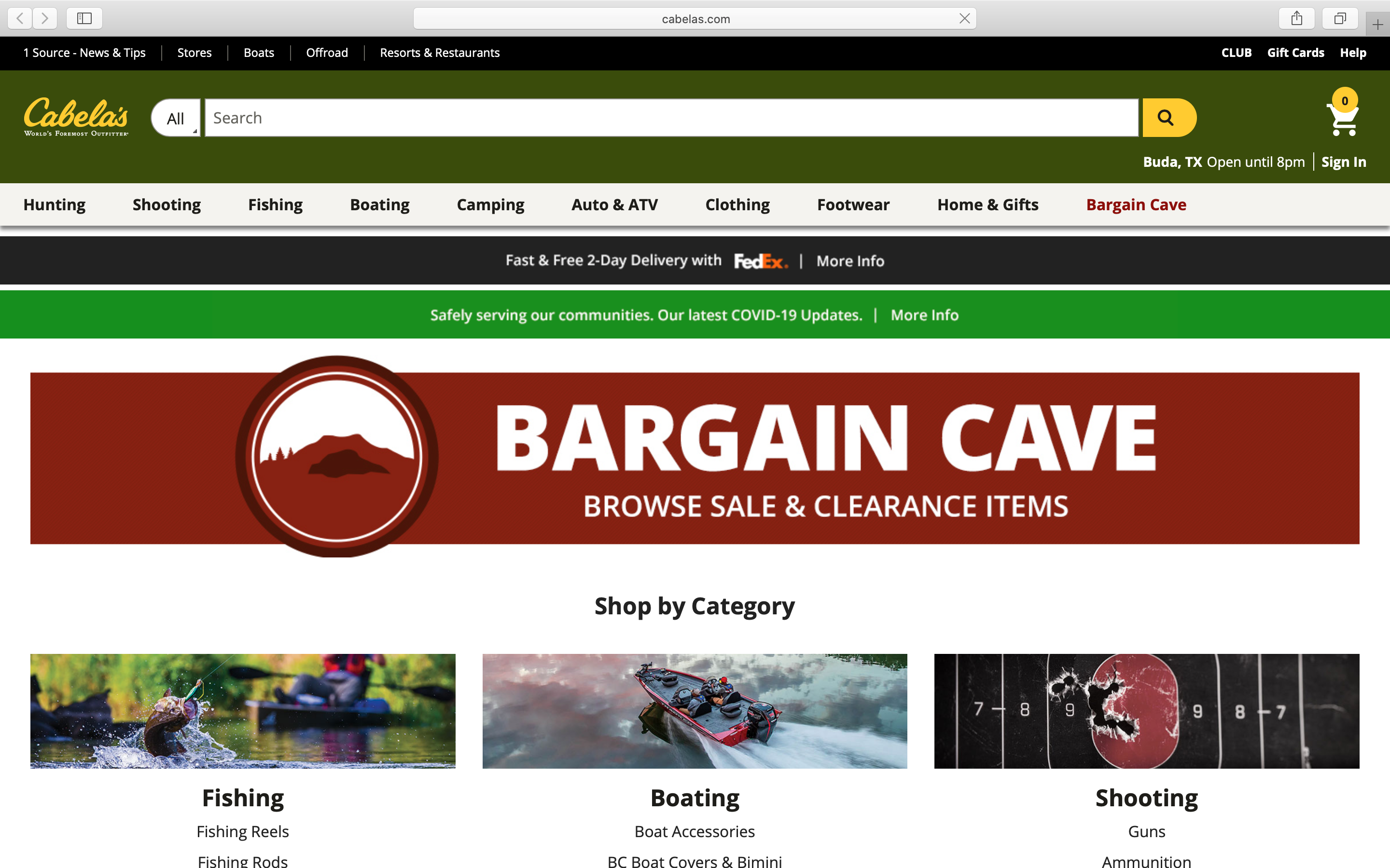 Bargain Cave, Sales & Clearance