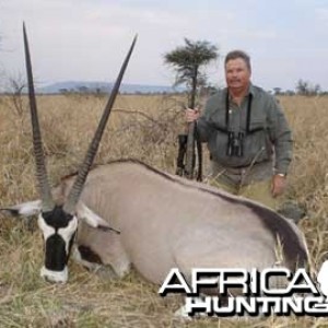 Hunting Gemsbok in Namibia