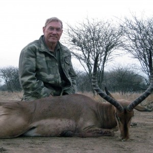 Hunting Impala in Namibia