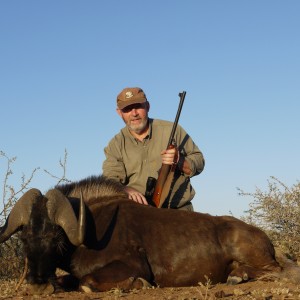 Hunting Black Wildebeest in Namibia