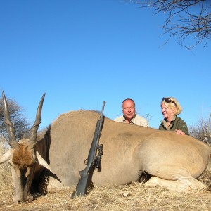 Hunting Cape Eland in Namibia