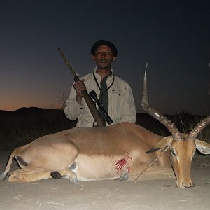 Hunting Impala in Namibia