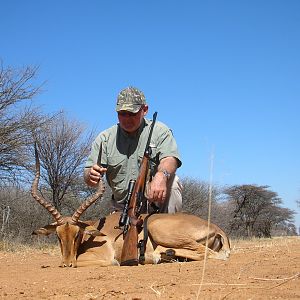 Hunting Impala in Namibia