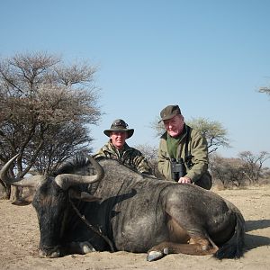 Hunting Blue Wildebeest in Namibia