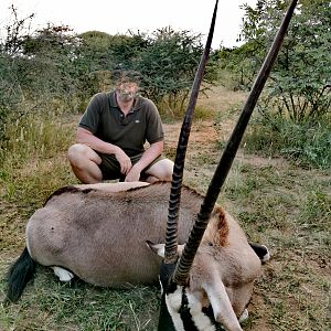 Hunting Gemsbok in South Africa