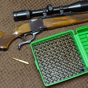 7mm Mauser Rifle & 170 gr Sierra Round Nose