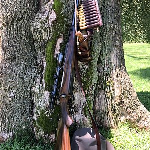 Custom Built 416 Rigby Rifle based on a BRNO ZKK 602 action