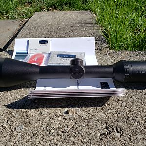 Kahles KX 3.5-10x50 Riflescope With Kahles Lens Covers