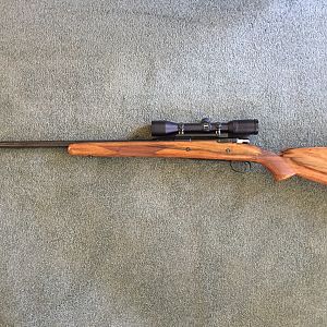 Browning Safari .338 Winchester Magnum Rifle with Zeiss 3 x 9 Scope