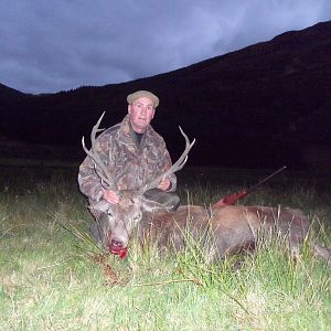 Hunting Red Stag in Scotland