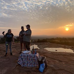 Enjoying Sun-downers South Africa