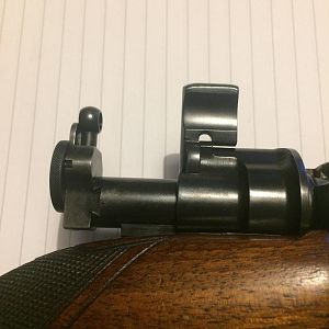 Cocking piece sight on my FN Commercial 9.3x62