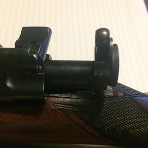 Cocking piece sight on my FN Commercial 9.3x62