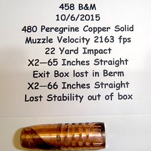 480 Peregrine Copper Solid