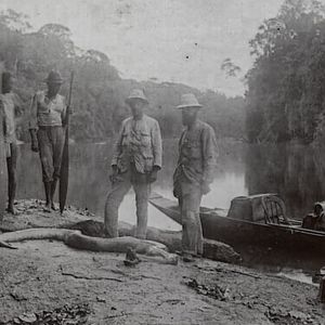 Hunting Anaconda in Suriname South America