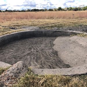 Work in progress - Building a new camp Zimbabwe