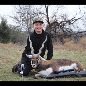 Black Buck Hunting Breckinridge Texas