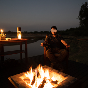 Drinks by the Luangwa River